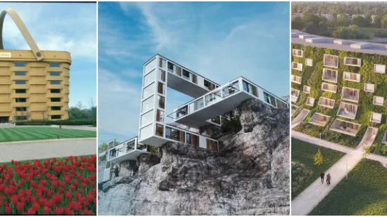 Od kuće na rubu litice, do one u obliku ko&scaron;are: Nevjerojatno, kakve se sve arhitekture grade