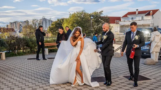 Nogometa&scaron; i modna dizajnerica zavjetovali se na vječnu ljubav: Evo tko je sve do&scaron;ao na vjenčanje