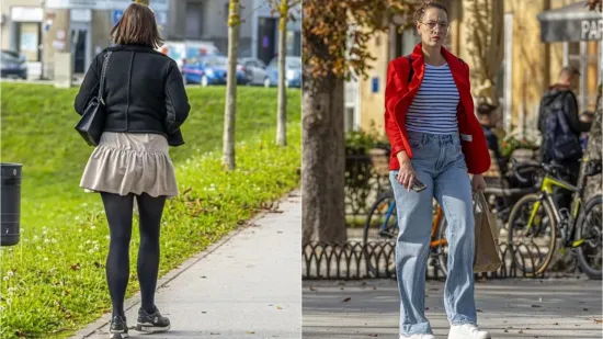 Atraktivne dame u susjednom gradu: Kratka haljinica i crveni sako nisu pro&scaron;li nezapaženo