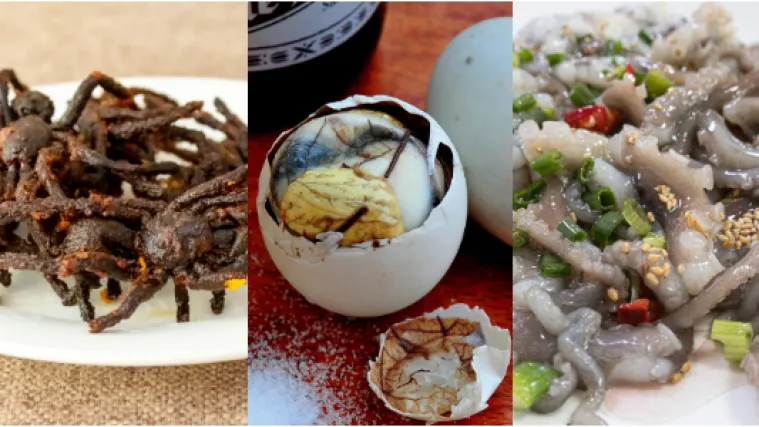 Kada vidite ova jela dići će vam se želudac: Nevjerojatno, ali specijaliteti su diljem svijeta