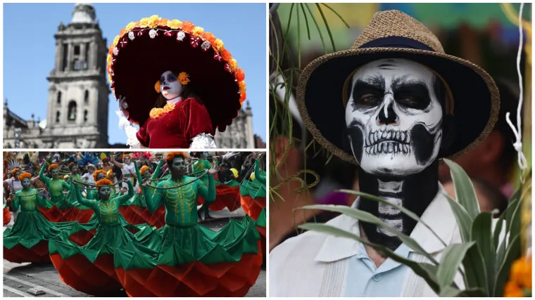 &Scaron;arena povorka: Zombiji, kosturi i vje&scaron;tice pro&scaron;etali po ulicama prije nego &scaron;to su oti&scaron;li na groblje