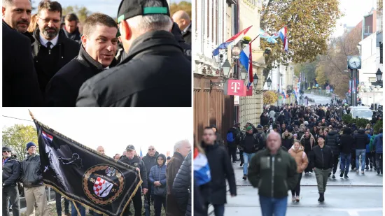 Prizori iz zraka od kojih prolaze trnci: Brat Nicoliera u Koloni sjećanja, pogledajte tko je jo&scaron; sve do&scaron;ao