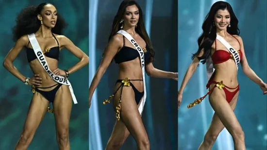 Ovo se čekalo cijelu noć: TOP 30 Miss Universe pro&scaron;etale u blistavim bikinijima