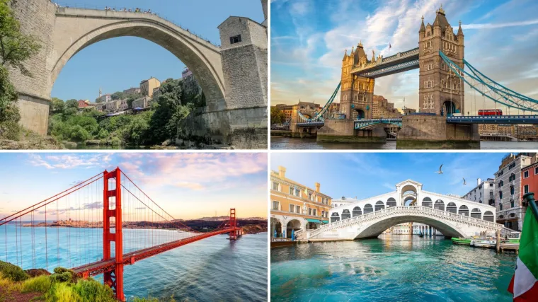 Mostovi koji su obilježili svijet: Putoholičari će lako prepoznati sve, mogu li i ostali?