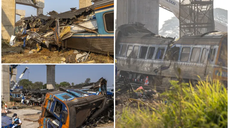 Stravični prizori tragedije: Vlak zdrobljen, a najmanje 32 osobe poginule