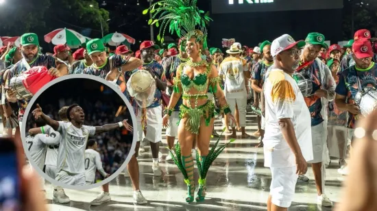 Dok zvijezda Reala preživljava krizu, njegova atraktivna djevojka izaziva ludilo u Riju