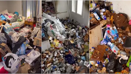 Čistači su stvorili čudo: Sobe su bile natrpane smećem do stropa, danas izgledaju neprepoznatljivo