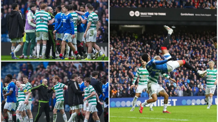 Spektaklularne &scaron;karice i kaos nakon utakmice: Old Firm je bio lud