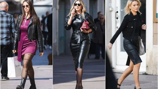 &Scaron;pica u Rijeci nikad vruća: Tri dame u kožnim outfitima zapalile Korzo