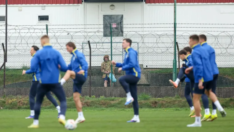 Biv&scaron;i dinamovac plijenio pažnju na treningu Bosne i Hercegovine