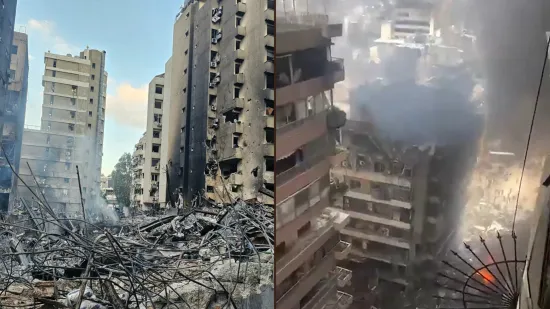 Bejrut kao grad duhova: Sablasni prizori nakon izraelskih zračnih napada